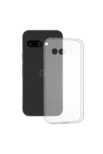 Techsuit Калъф за Google Pixel 9a, Прозрачен силиконов