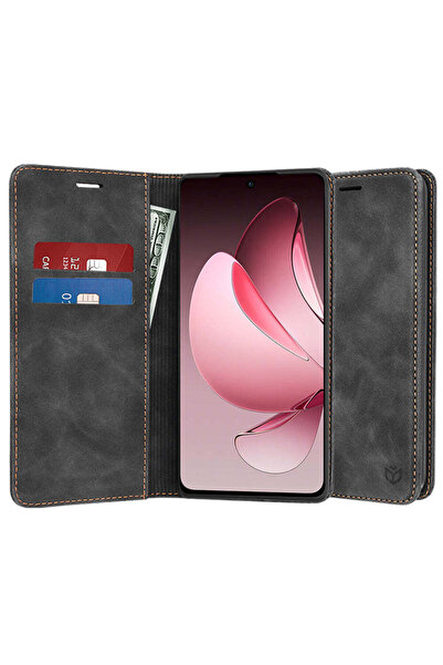 Techsuit Husă pentru OPPO Reno13 F 4G, Confy Cover, negru - negru
