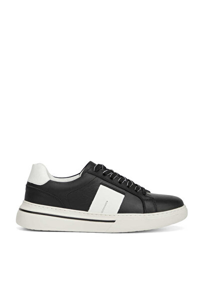 Tergan Siyah Hakiki Deri Erkek Sneaker - E26I1AY57759-A23