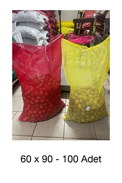ABK PLASTİK Ceviz Çuvalı 50/55 KG 100'lü