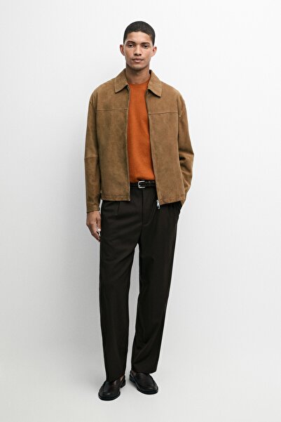 Massimo Dutti Süet deri ceket