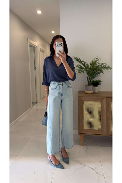 BİRCANÇİL Cloud Buz Mavisi Jean