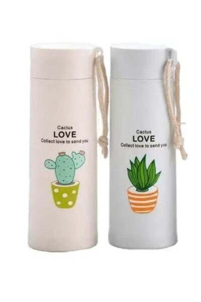 Generic Glass Water Bottle with Protective Cover for Fridge, Home, Office, Gy...