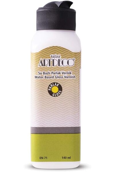 Yıldızan Albemo Artdeco Water Based Glossy Varnish, 140ml 888483