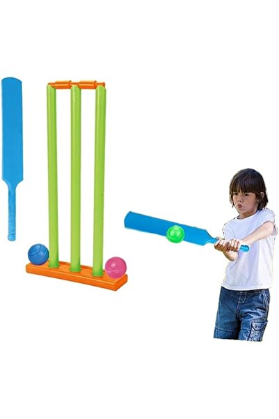 Home Smart Cricket Kit for Kids 8pc Complete Cricket kit with Accessories.