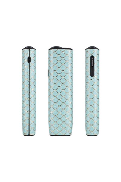 Zigver IQOS ıluma one desenli kılıf sky blue( sadece kılıftır)