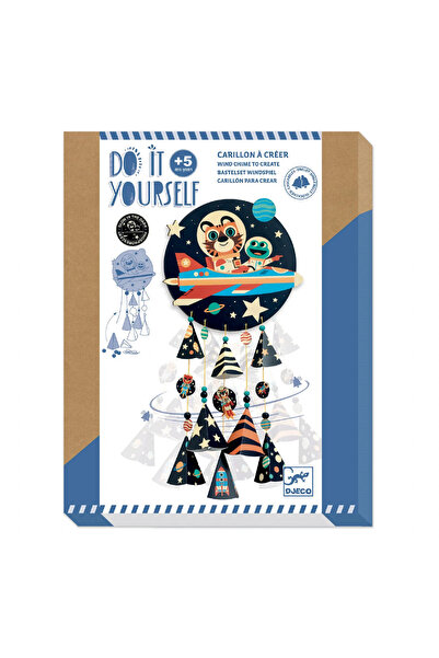 djeco Decorațiuni mobile creative DIY cu stele