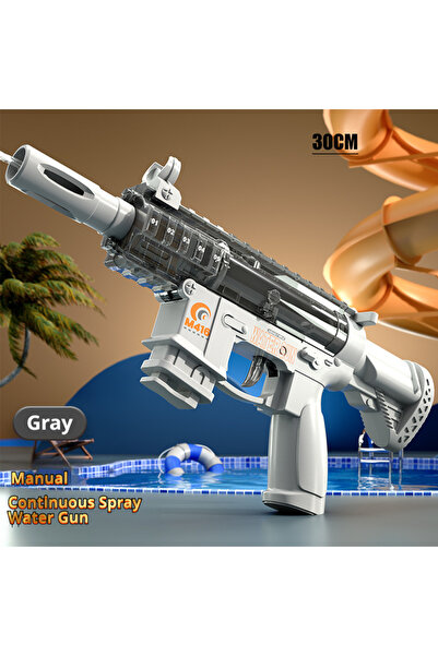 Choice1 مسدس ماء M416 يدوي بإطلاق مستمر وسعة كبيرة قابل للطي للعب بالماء في ا...