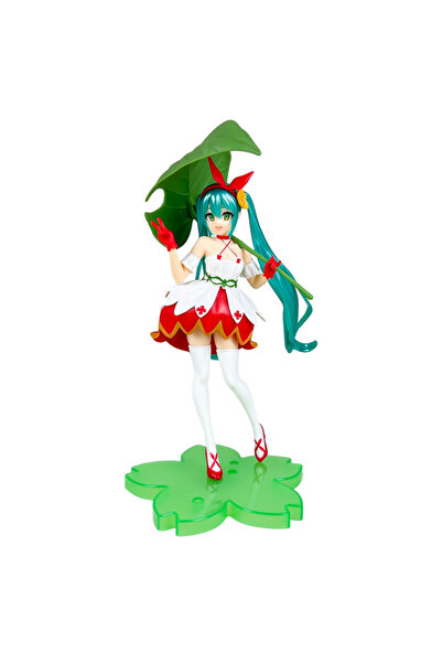 Choice5 Bandai 1pcs-opp Anim Hatsune Miku Sitting Posture Figure Cat Ear Hats...