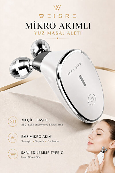 Weisre Yüz Ve Boyun Kırşıklık Giderici Ems Güzellik Cihazı ( Gıdık,Sarkma,Kır...
