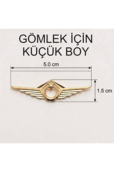Seyhan Askeri Malzeme Komutan İHA Pilotu Gömlek Bröve (Küçük Boy - Gömlek İçin)