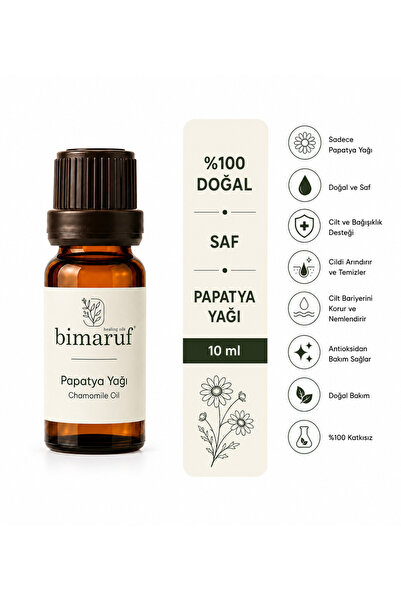 Bimaruf Papatya Yağı ( Chamomile Oil ) Saf ve Doğal 10 ml