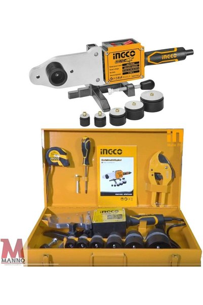 Ingco Plastic Pipe Welding Tools with PTWT215002 Machine