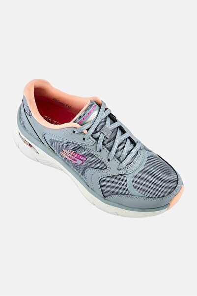 SKECHERS أرتش فيت د لوكس حذاء رياضي رمادي للنساء 149686 GYCL