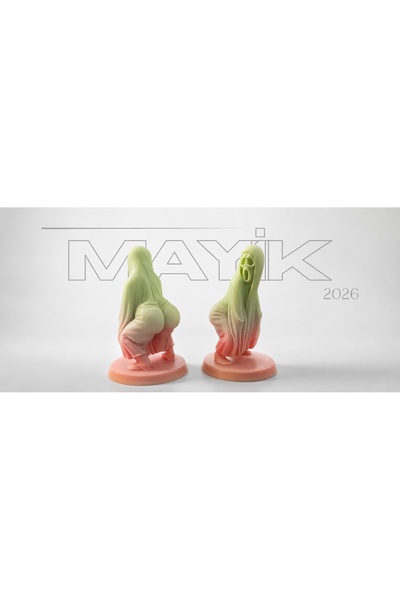 MAYİK2026 Büyük Boy Korku Temalı Hayalet Figürü Cadılar Bayramı Dekorasyonu K...