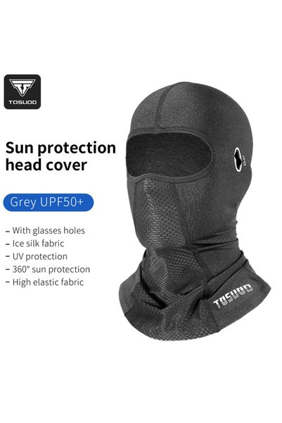 Choice 8584tt04 TOSUOD Outdoor Ice Silk Cycling Balaclava Summer UV Protectio...