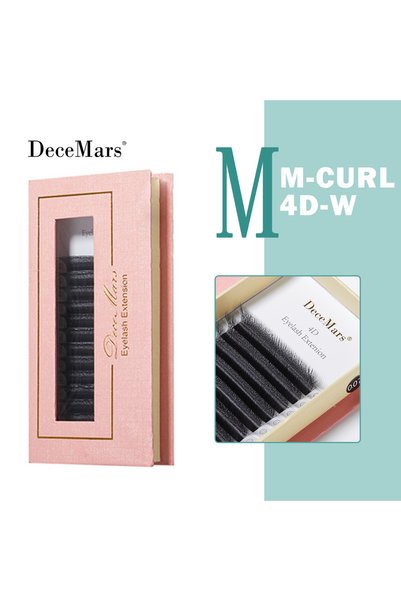 Choice 8 مم 0.07 مم 4D M أسود DeceMars L-curl M Curl YY 3D 4D 5D 6D وصلات رمو...