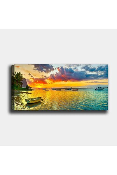 OEM Tablou decorativ pe pânză Wallxpert, 50x120 cm, 100% pânză, format panora...