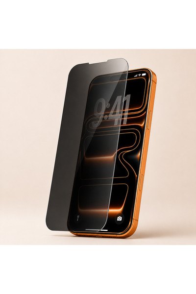 bbtech iPhone 17 PRO MAX ile Uyumlu 500C Privacy Temperli Kırılmaz Cam Ekran ...