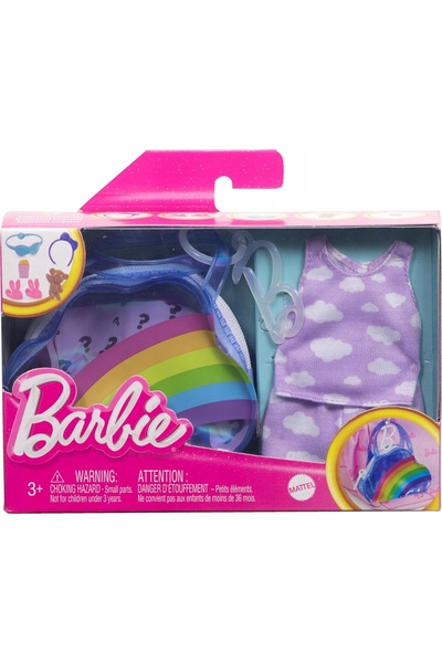 mattel Set accesorii papusi, Mattel, Plastic, Multicolor