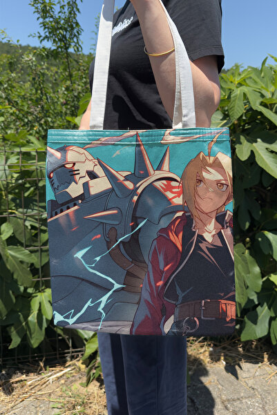 ZipZap Fullmetal Alchemist: Brotherhood V1 Geantă de vară și iarnă, cu imprim...