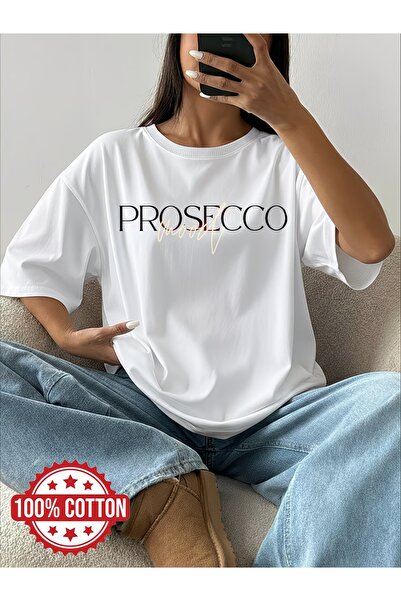 puolikuu Unisex Comfortable Fit Tshrit Printed Tshirt