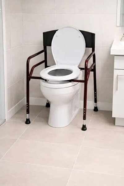 DUMAN MEDİKAL MEDİKAL HASTA KLOZETİ PLASTİK KAPAKLI AYARLANABİLİR BOY