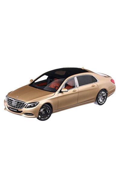 autoart Sigilat- Mercedes-Benz Maybach S Class 2015 Auriu- Scara 1:18-