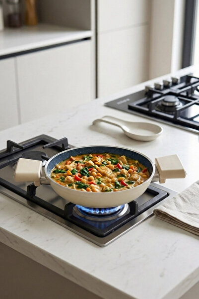 Cooker كريم ساهان بطبقة سيراميك 22 سم من كليف CKR4641