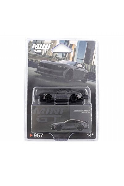 mini gt 1/64 Ford Mustang Dark Horse 2024 Carbonized Gray