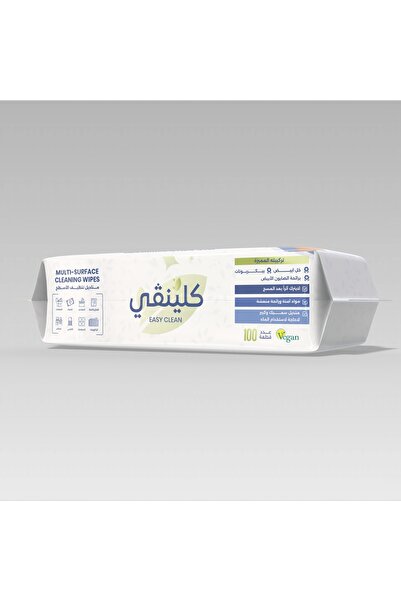 Clinvey مناديل مبللة لتنظيف الأسطح والزجاج كلينفي 100 منديل
