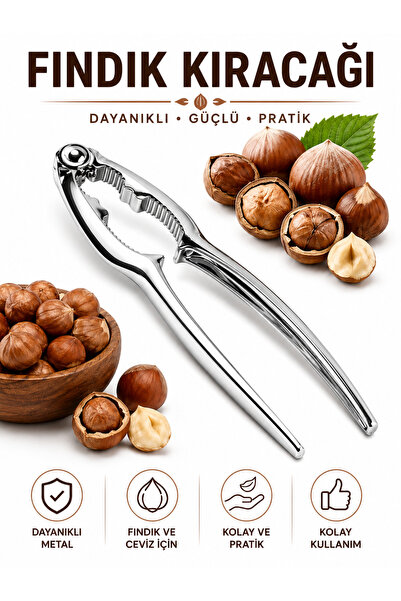 Special Action Metal Nut Cracker Walnut Cracking Tool Strong Teeth Ergonomic ...