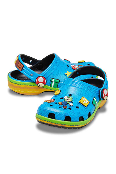 Crocs Super Mario Core Classic Clog Bebek Terlik Sandalet