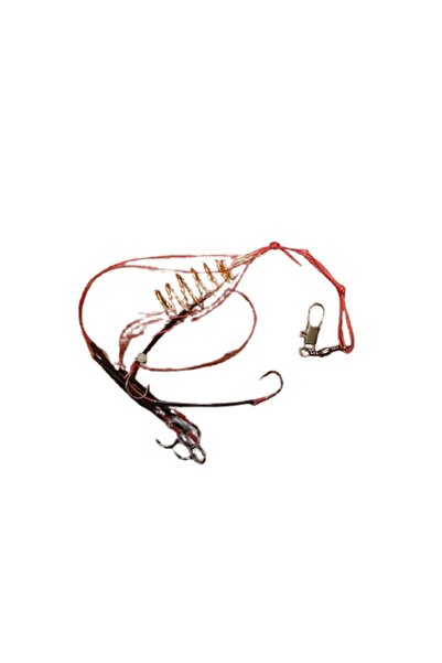 prokarpfishing Montura tip arici 5 carlige legate/set 4 bucati