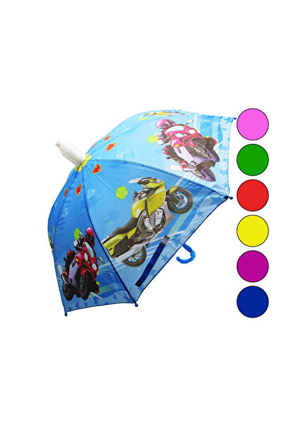 Livenda Children's Umbrella - with Cup - with Whistle - 8 Ribs
