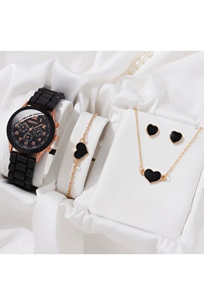 REDz Accessories Σετ Κοσμημάτων και Γυναικείο Ρολόι  "Chic Heartbeat ", Μοντέ...