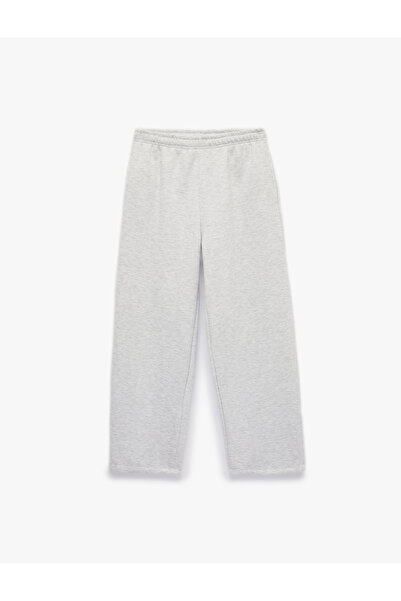 Koton Three Thread Raised Pocket Jogger Sweatpants with Elastic Waist