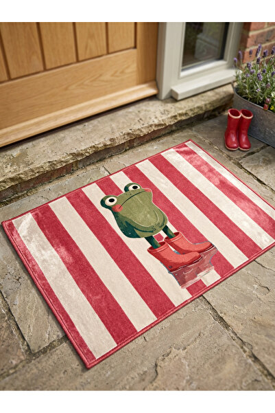 RUGRUMBA سجادة حمام قابلة للغسل بقاعدة مضادة للانزلاق وتصميم الطاقة الإيجابية...