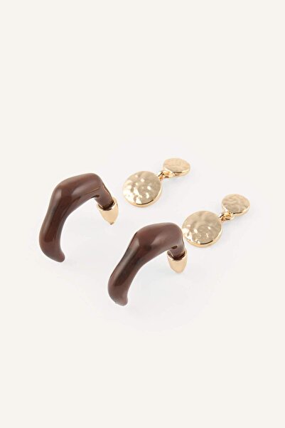 DeFacto Women's 2-Piece Earrings I2262Axns