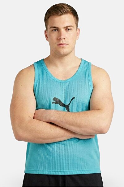 Puma Men Sportswear Fit Sleeveless Training Vest, Blue