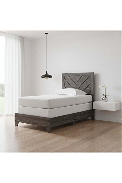 Ashley Furniture سرير سيلفي توين بألواح على شكل شيفرون