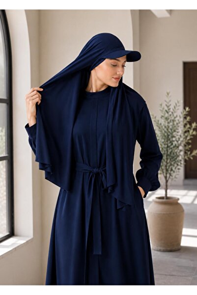 Wearflawless شال ساندي مع قبعة، شال عملي جاهز للارتداء، شال مع قبعة