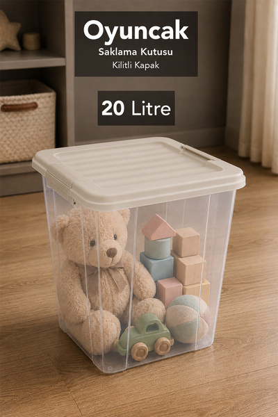 Meleni Baby Deep Toy Organizer - Baby and Kids Room Organizer with Locking Li...
