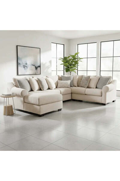 Ashley Furniture طقم غرفة معيشة كارنابي مكون من 4 قطع