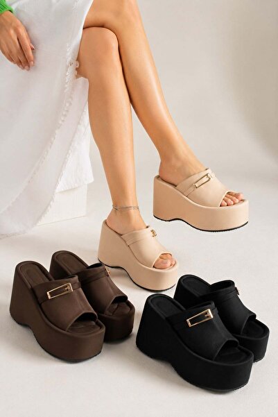 dabab shoes LUNARA Sandale pentru femei, pachet de 3, cu cataramă, cu toc cu ...