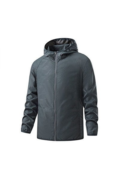 Choice18 4XL Unisex Gray LNGXO Waterproof Hiking Jackets for Men and Women Su...