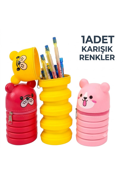 sfs elektrik Silicone Bellows Pen Holder Bag