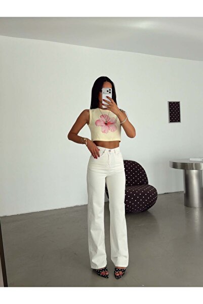 myd Straight leg jeans - ecru