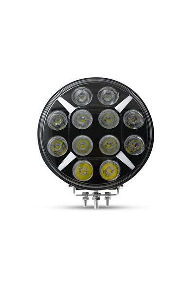 OEM LED Προβολέας 9″ 9-32 Volt Υψηλής Ισχύος 100W Πορτοκαλί / Λευκό IP67 SY-G...