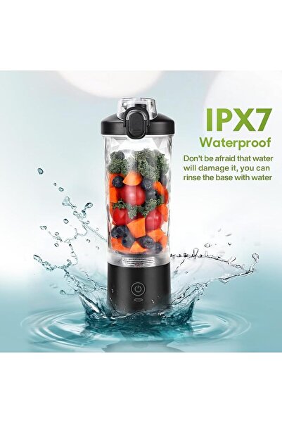 DoubleCare Portable Blender Cup,Electric USB Juicer Blender,Mini Blender Port...